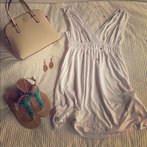 LOFT White dress